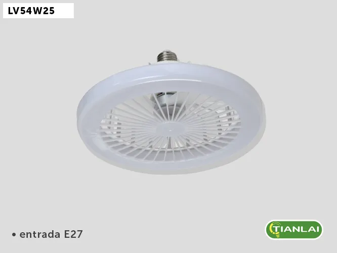 LAMP VENT TECHO LV54W25