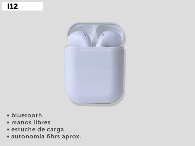 AUDIFONOS I12