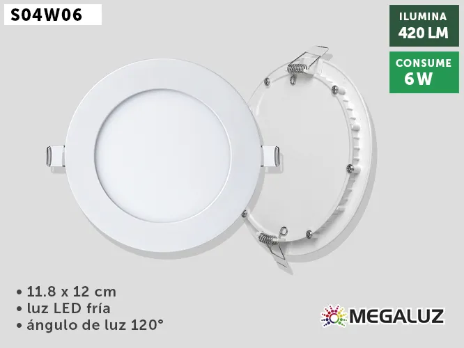 LUMINARIO LED S04W06
