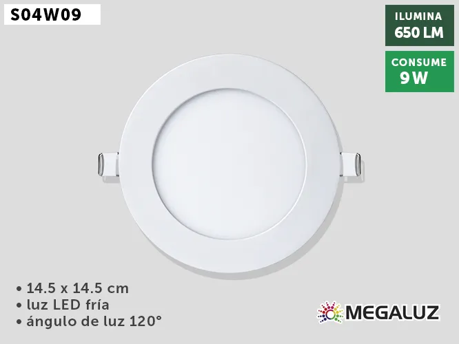 LUMINARIO LED S04W09