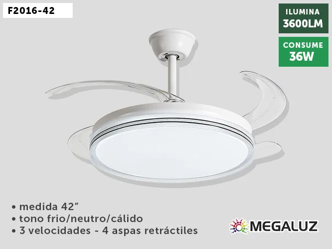 LAMP VENT TECHO F2016-42