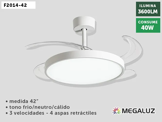 LAMP VENT TECHO F2014-42