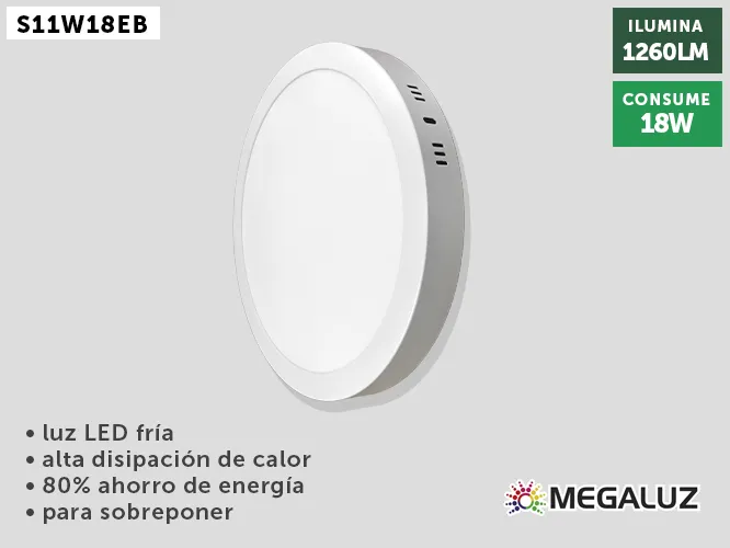 LUMINARIO LED S11W18EB