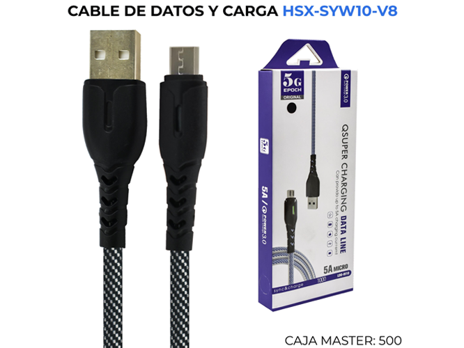 CABLE DE DATOS HSX-SYW10-V8