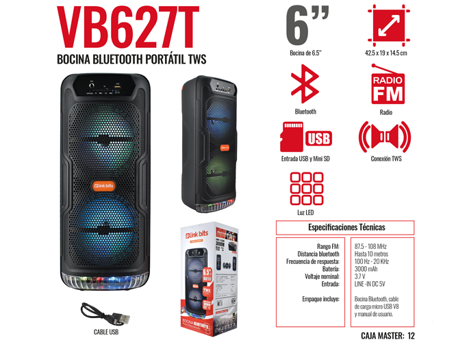 BOCINA VB627T