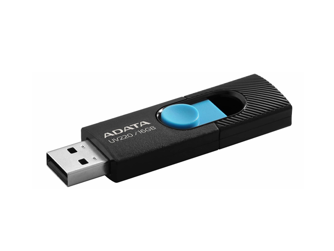 USB ADATA 64GB, NEGRO-AZUL