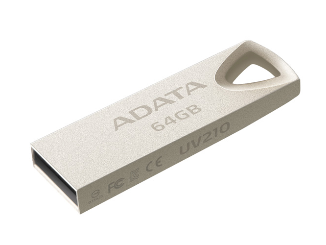 USB ADATA 32GB, DORADA METALICA