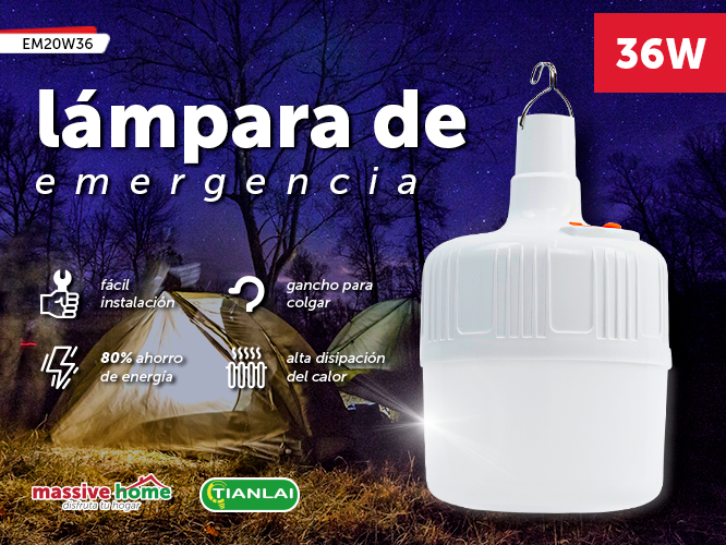 LAMPARA DE EMERGENCIA EM20W36