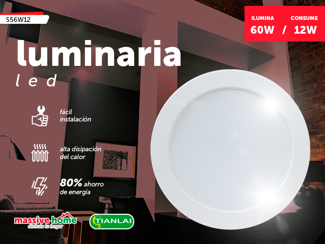 LUMINARIA LED S56W12