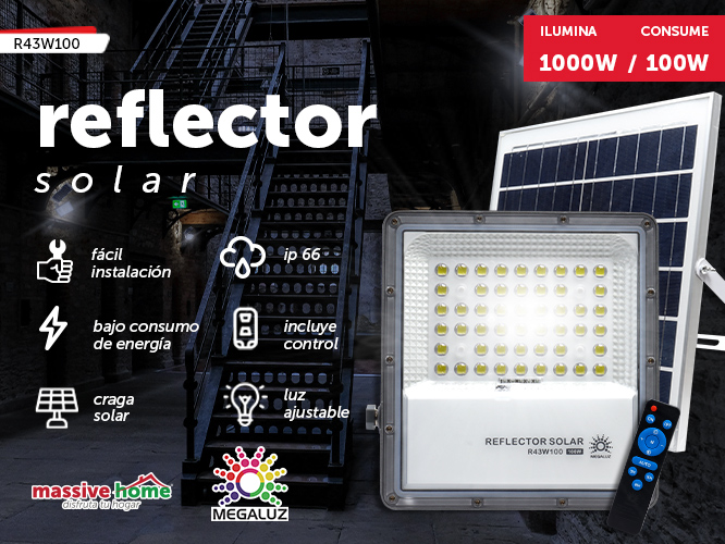 REFLECTOR SOLAR R43W100