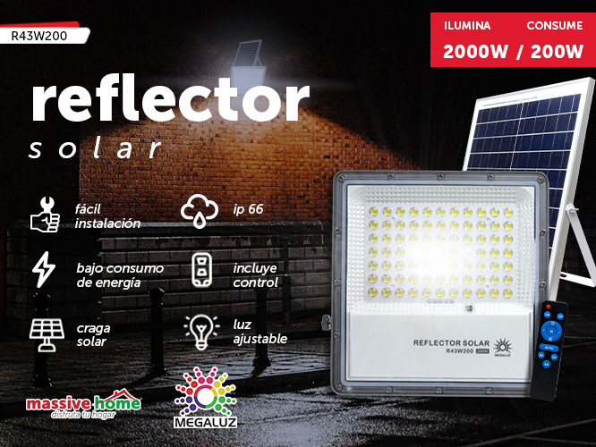 REFLECTOR SOLAR R43W200