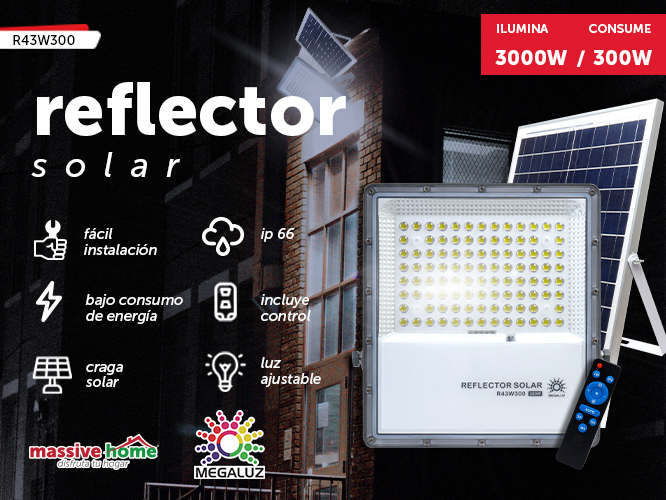 REFLECTOR SOLAR R43W300