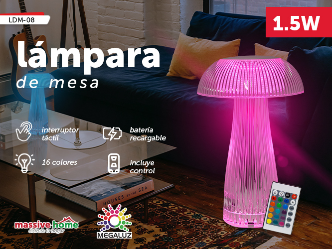 LAMPARA DE MESA LDM-08