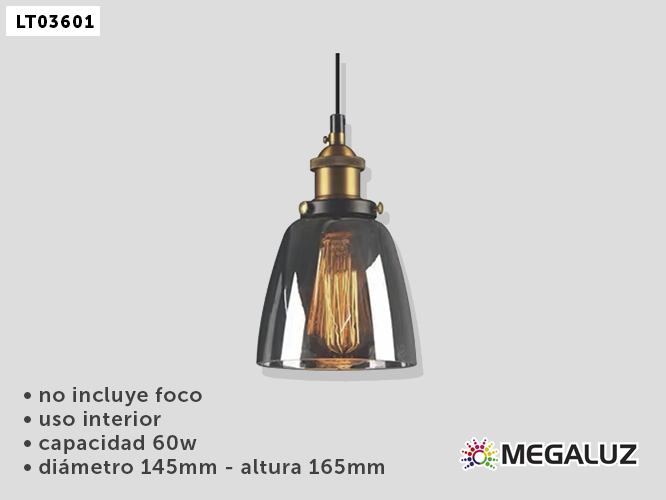 LAMPARA  DE TECHO LT03601