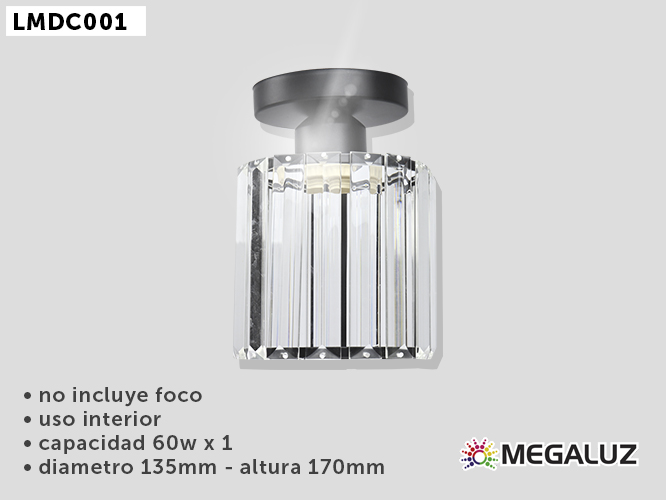 LAMPARA DE TECHO VINTAGE LMDC001
