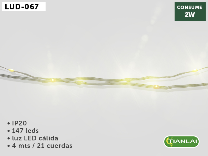 SERIE DE LUCES LED LUD-067