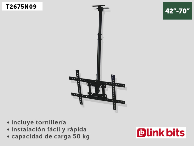 SOPORTE TV T2675N09