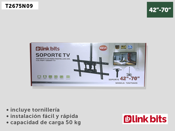 SOPORTE TV T2675N09