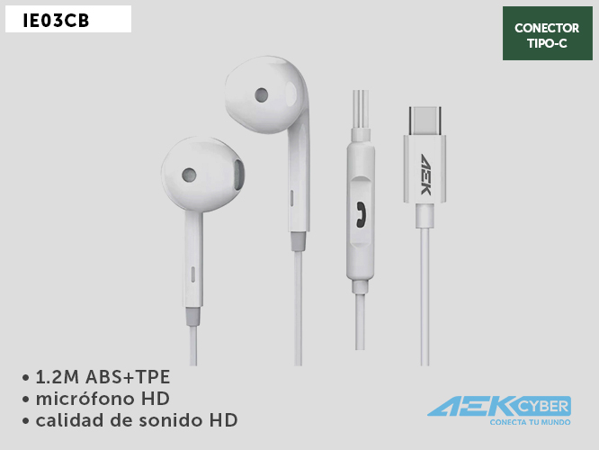 AUDIFONOS IE02CB