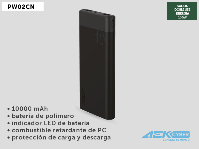 CARGADOR PORTATIL PWBK0210