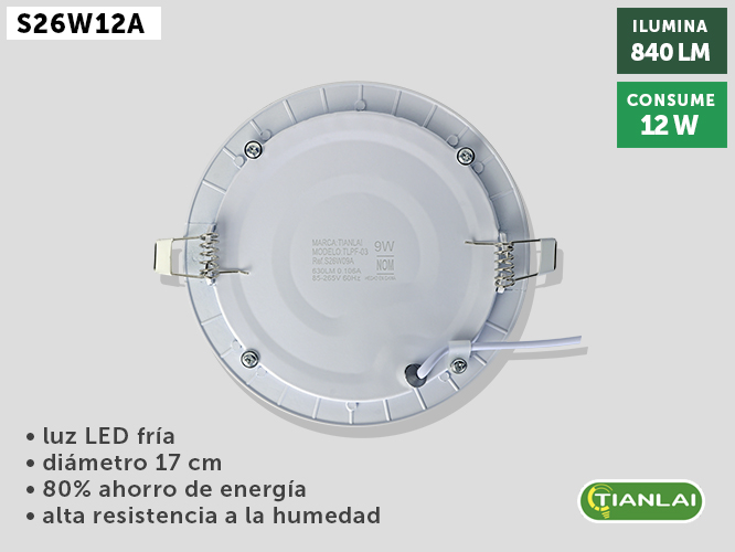 LUMINARIO LED S26W12A