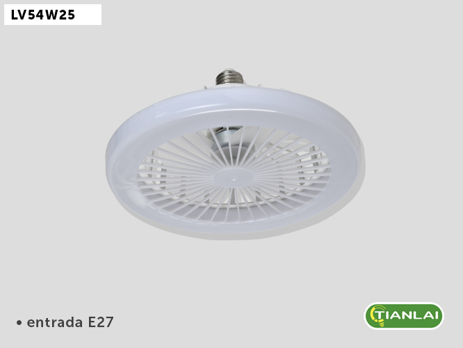 LAMP VENT TECHO LV54W25