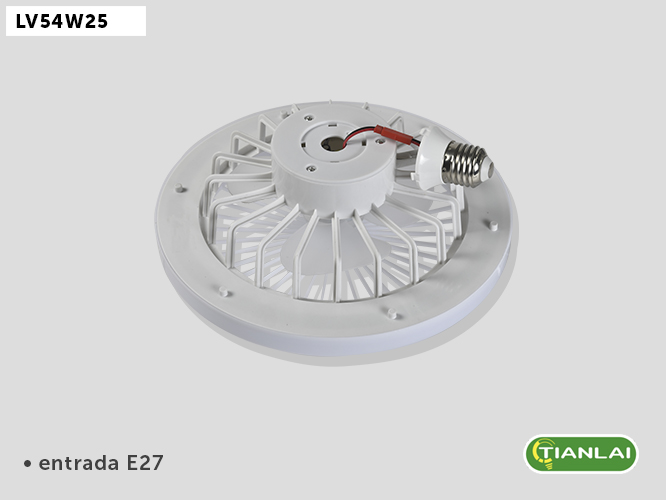 LAMP VENT TECHO LV54W25
