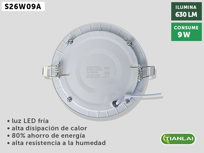 LUMINARIO LED S26W09A