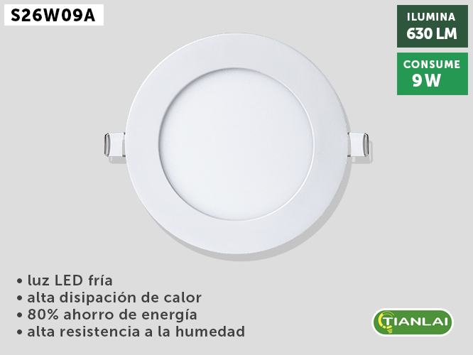 LUMINARIO LED S26W09A