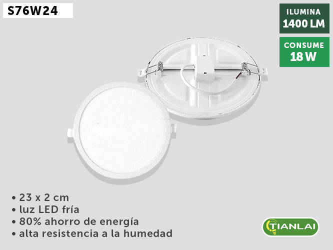 LUMINARIO LED S76W24