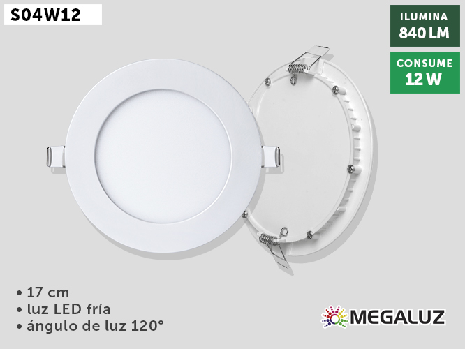 LUMINARIO LED S04W12