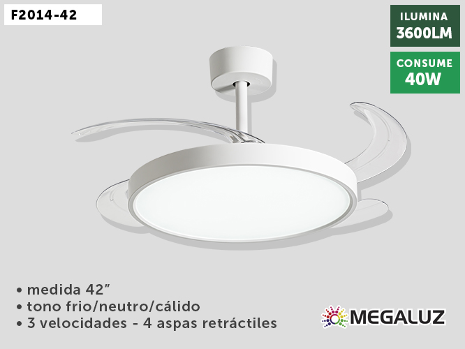 LAMP VENT TECHO F2014-42