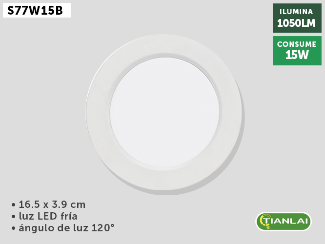 LUMINARIO LED S77W15B
