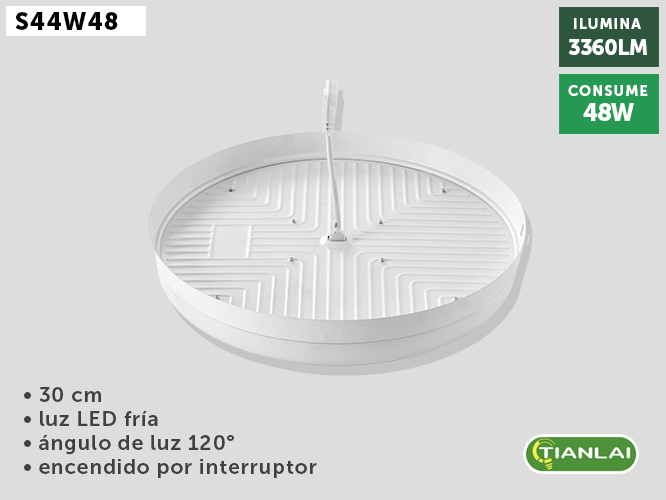 LUMINARIO LED S44W48
