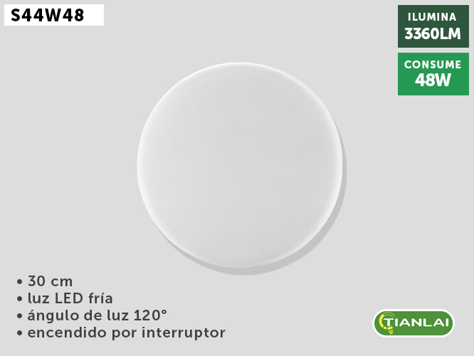 LUMINARIO LED S44W48